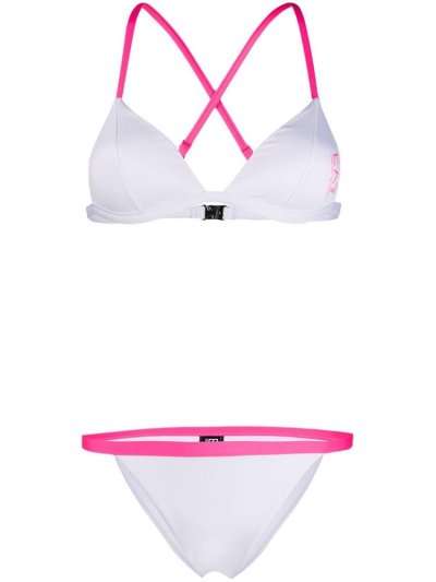 Bikini Ea7 Emporio Armani Logo Print γυναικεια ασπρα | GR71650