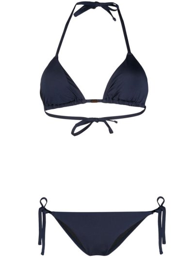 Bikini Ea7 Emporio Armani Studded Logo γυναικεια μπλε | GR54524