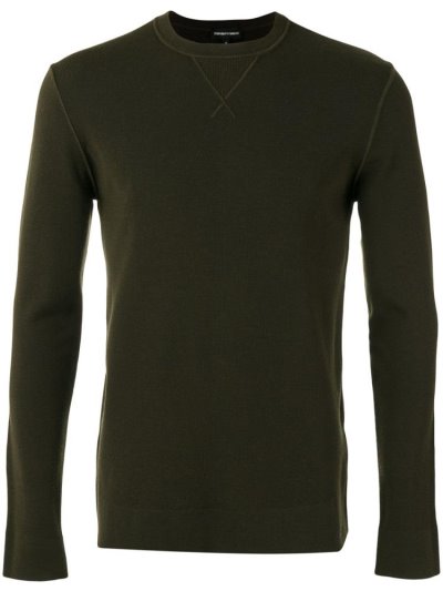 Jumpers Armani Emporio Crew Neck ανδρικα πρασινο | GR04600