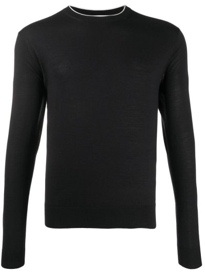 Jumpers Armani Emporio Fine Knit ανδρικα μπλε | GR97004