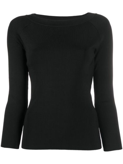 Jumpers Armani Emporio Fitted Crew Neck γυναικεια μαυρα | GR00509