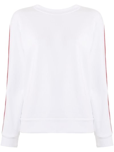 Jumpers Armani Emporio Logo Trim Print γυναικεια ασπρα | GR33579