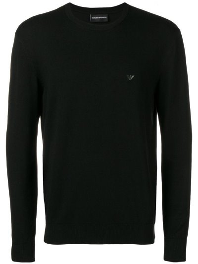 Jumpers Armani Emporio Long Sleeve ανδρικα μαυρα | GR01428