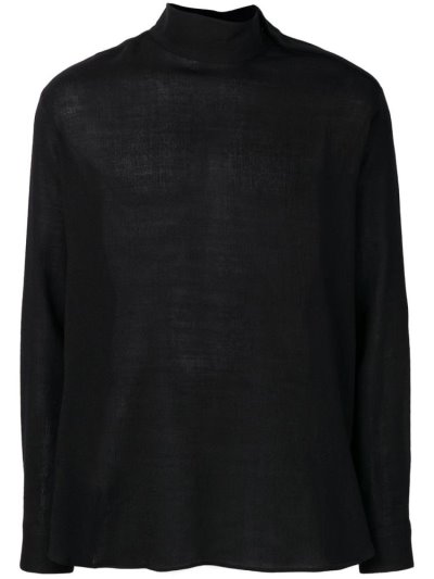 Jumpers Armani Emporio Roll Neck ανδρικα μαυρα | GR46405