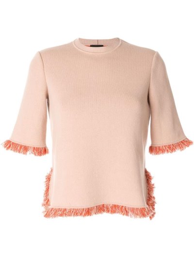 Jumpers Giorgio Armani Half Sleeve γυναικεια ροζ | GR24189