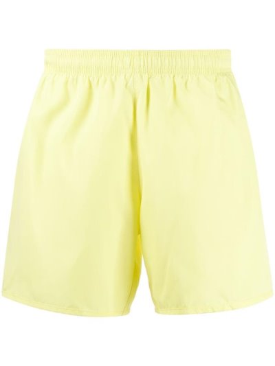 Swim Shorts Ea7 Emporio Armani Metallic Logo Print ανδρικα κίτρινα | GR38823