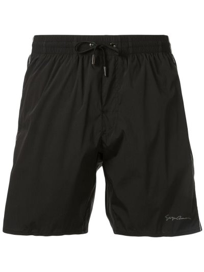 Swim Shorts Giorgio Armani Signature Logo ανδρικα μαυρα | GR16677