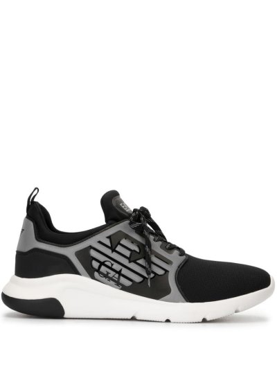Αθλητικά Παπούτσια Ea7 Emporio Armani A Racer Reflex ανδρικα μαυρα γκρι | GR40337