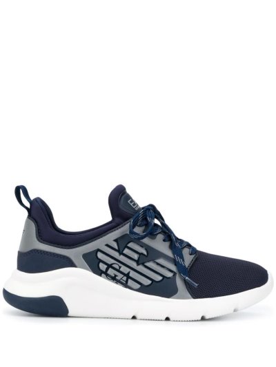 Αθλητικά Παπούτσια Ea7 Emporio Armani Racer Reflex Low Top γυναικεια μπλε | GR48988
