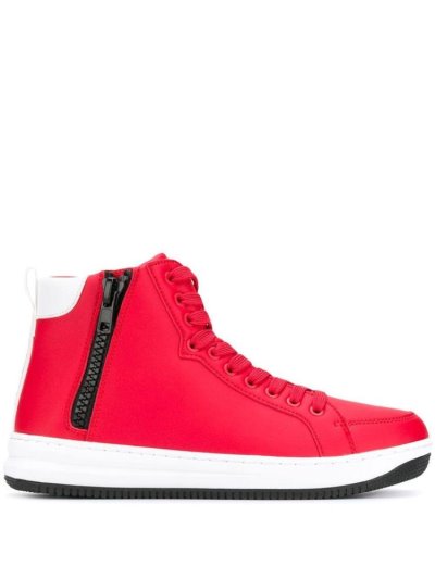 Αθλητικά Παπούτσια Ea7 Emporio Armani Hi Top γυναικεια κοκκινα | GR78519