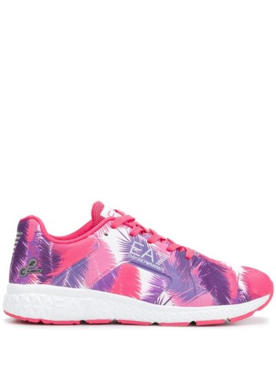 Αθλητικά Παπούτσια Ea7 Emporio Armani Printed δαντελα Up γυναικεια ροζ | GR81675