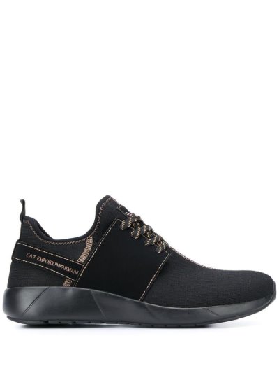 Αθλητικά Παπούτσια Ea7 Emporio Armani Textured Slip On ανδρικα μαυρα | GR88913