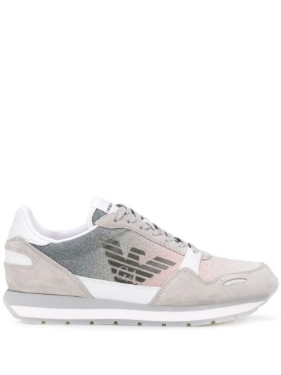 Αθλητικά Παπούτσια Armani Emporio Panelled Logo γυναικεια γκρι | GR47468