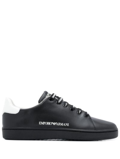 Αθλητικά Παπούτσια Armani Emporio Low Top γυναικεια μαυρα | GR87438
