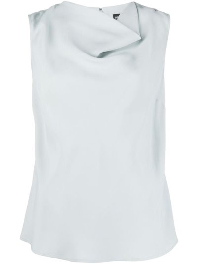 Αριστος Armani Emporio Cowl Neck αμανικα γυναικεια γκρι | GR90465