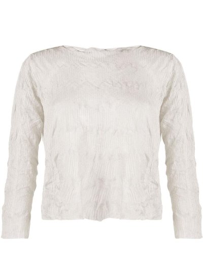 Αριστος Armani Emporio Knitted Long Sleeve γυναικεια γκρι | GR17161
