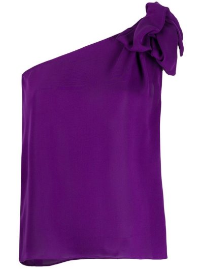 Αριστος Armani Emporio One Shoulder γυναικεια μωβ | GR78757