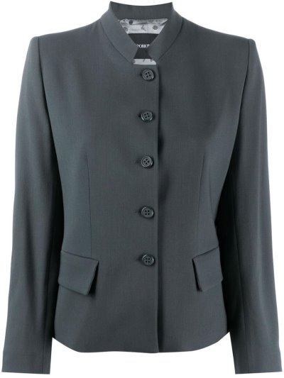 Μπλέιζερ Armani Emporio Button Up γυναικεια γκρι | GR02702