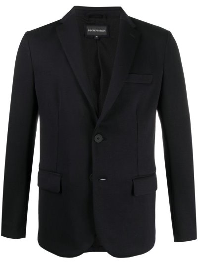 Μπλέιζερ Armani Emporio Single Breasted ανδρικα μπλε | GR73973