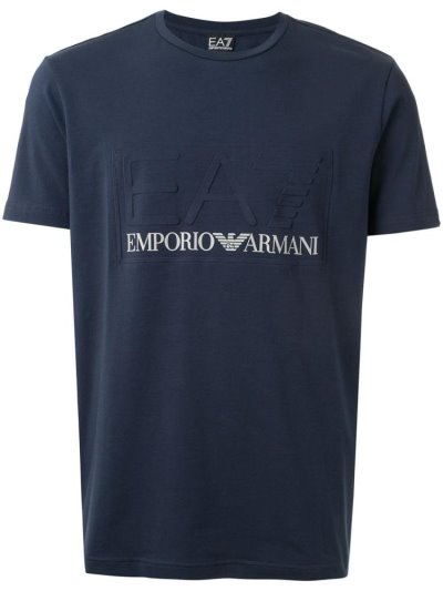 Μπουφάν Bomber Ea7 Emporio Ea7 Embossed Logo ανδρικα μπλε | GR34506