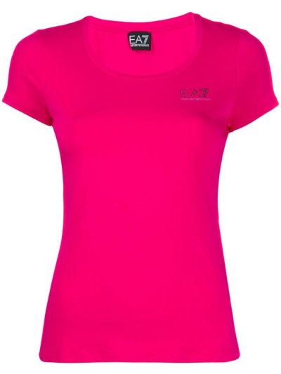 Μπουφάν Bomber Ea7 Emporio Armani Scoop Neck γυναικεια ροζ | GR36363