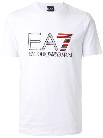 Μπουφάν Bomber Ea7 Emporio Armani Metallic Ea7 Logo ανδρικα ασπρα | GR55023