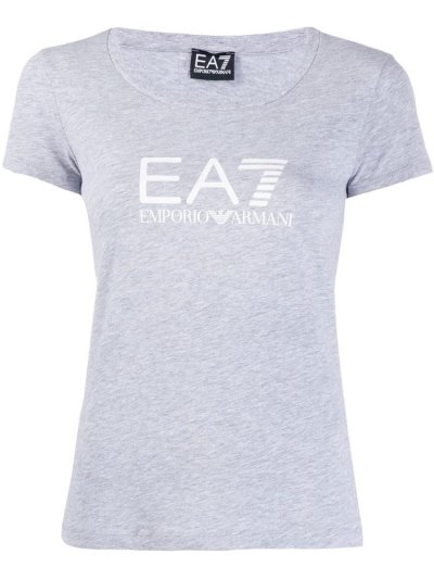 Μπουφάν Bomber Ea7 Emporio Armani Fitted Logo Print γυναικεια γκρι | GR58402