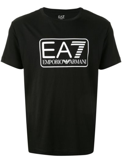 Μπουφάν Bomber Ea7 Emporio Ea7 Large Box Logo Series ανδρικα μαυρα | GR65998