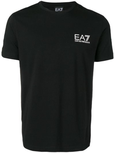 Μπουφάν Bomber Ea7 Emporio Armani Logo Print ανδρικα μαυρα | GR69745