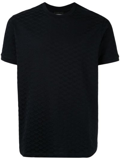 Μπουφάν Bomber Armani Emporio Logo Print ανδρικα μαυρα | GR96534
