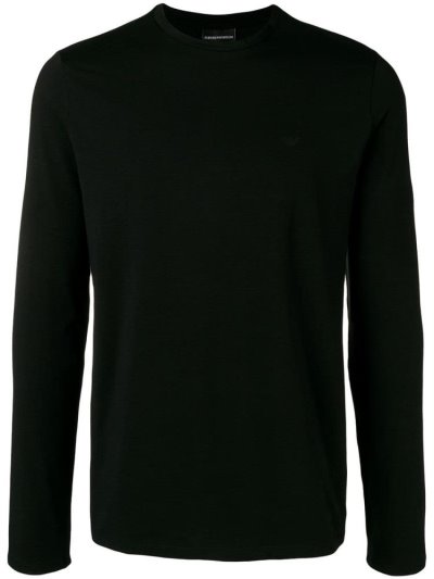 Μπουφάν Bomber Armani Emporio Long Sleeve ανδρικα μαυρα | GR41316
