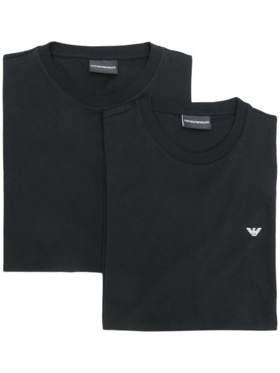 Μπουφάν Bomber Armani Emporio Round Neck ανδρικα μαυρα | GR88050