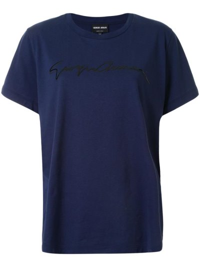 Μπουφάν Bomber Giorgio Armani Logo Print γυναικεια μπλε | GR52412