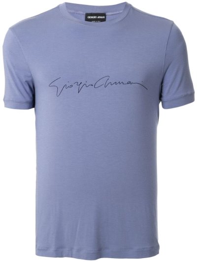 Μπουφάν Bomber Giorgio Armani Logo ανδρικα μωβ | GR79666