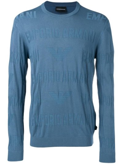 Πουλόβερ Armani Emporio ελαφρια ανδρικα μπλε | GR40996