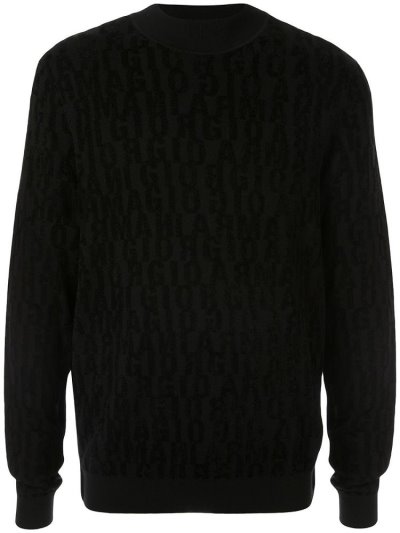 Πουλόβερ Giorgio Armani Long Sleeve ανδρικα μαυρα | GR41876