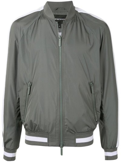 Σορτς Κολύμβησης Armani Emporio Side Stripe Detail Fitted ανδρικα γκρι | GR63012