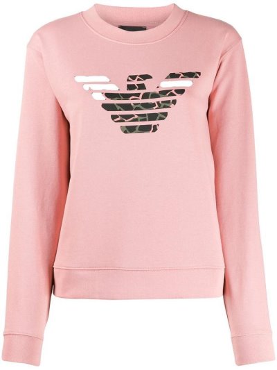 Φούτερ Armani Emporio Branded γυναικεια ροζ | GR17452
