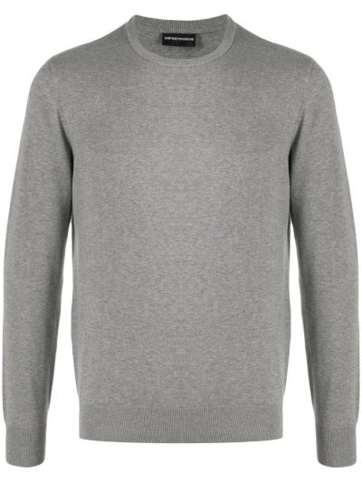 Φούτερ Armani Emporio Crew Neck ανδρικα γκρι | GR82330