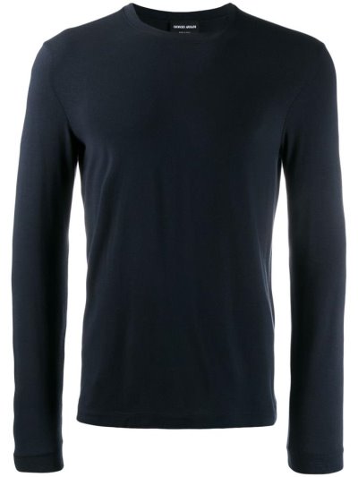 Φούτερ Giorgio Armani Jersey ανδρικα μπλε | GR22964