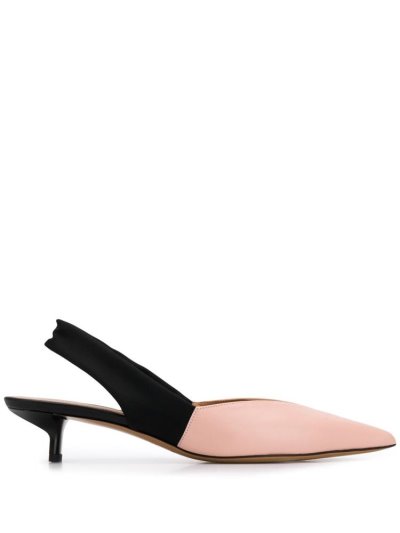 γοβεσ Armani Emporio sling Back Pointed γυναικεια ροζ μαυρα | GR69305