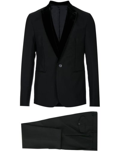 κοστούμια Armani Emporio Two Piece Dinner ανδρικα μαυρα | GR05061