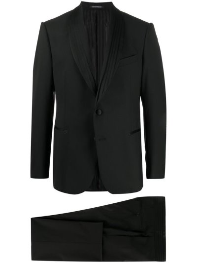 κοστούμια Armani Emporio Two Piece Dinner ανδρικα μαυρα | GR56788