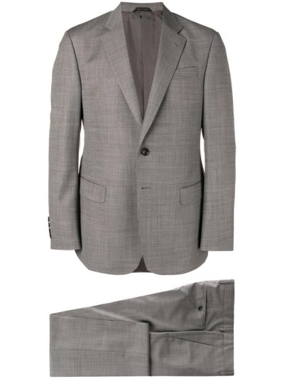 κοστούμια Giorgio Armani Formal Two Piece ανδρικα γκρι | GR89735