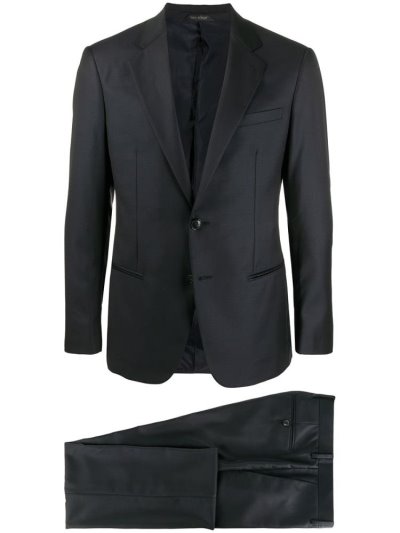 κοστούμια Giorgio Armani Two Piece Formal ανδρικα μπλε | GR61212
