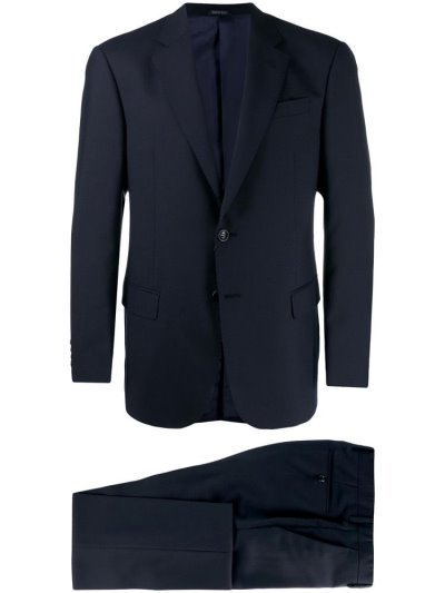 κοστούμια Giorgio Armani Two Piece Formal ανδρικα μπλε | GR62813
