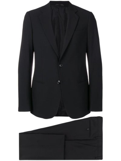 κοστούμια Giorgio Armani Two Piece ανδρικα μαυρα | GR66435