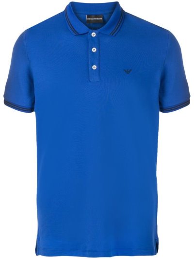 μπλουζακια πολο Armani Emporio κλασικα ανδρικα μπλε | GR78973