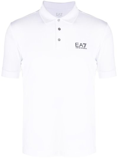 μπλουζακια πολο Armani Emporio κοντο Sleeve ανδρικα ασπρα | GR19383