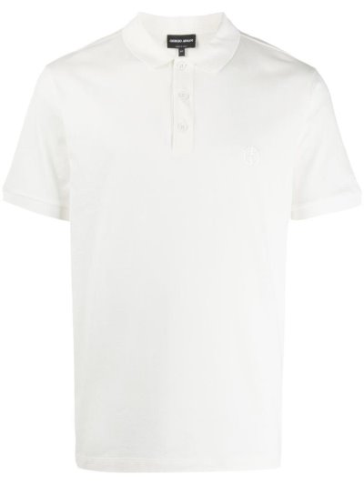 μπλουζακια πολο Giorgio Armani κοντο Sleeve ανδρικα ασπρα | GR14357